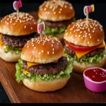 Mini Beef Cheeseburgers First Image First Image