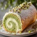 Pistachio Roll Cake Recipe First Image First Image