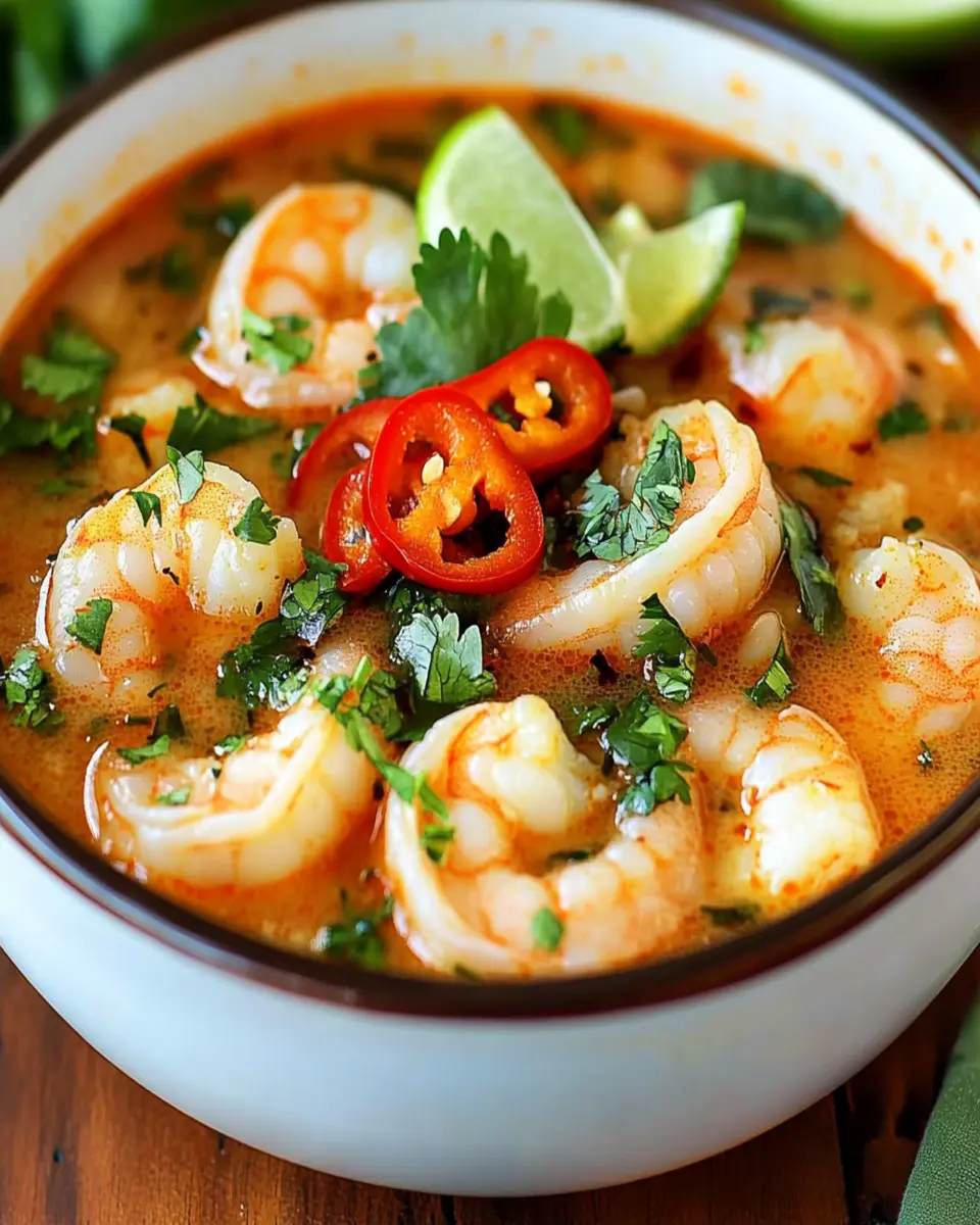 Spicy Shrimp Soup First Image First Image