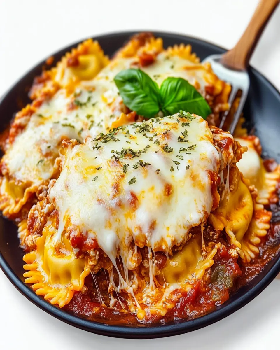 Ravioli Lasagna Recipe (Stovetop Recipe) First Image First Image