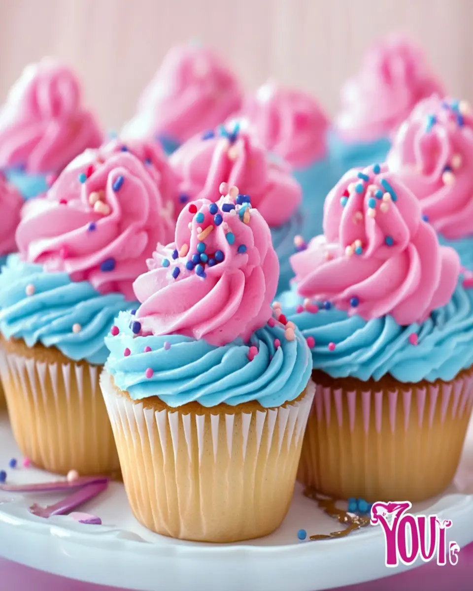 Cotton Candy Cupcakes First Image First Image