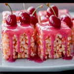 Cherry Rice Krispie Treats First Image First Image