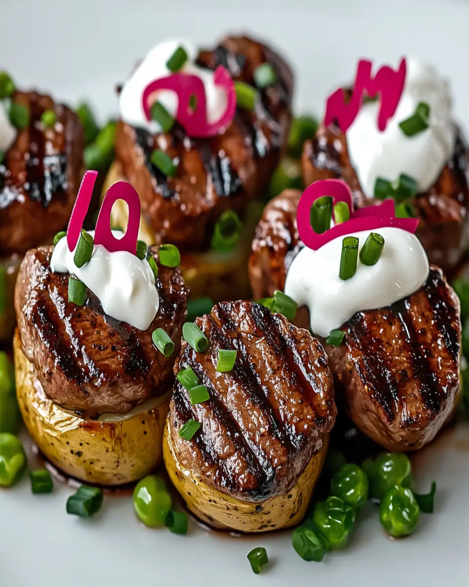 LOADED BAKED POTATO WITH STEAK BITES First Image First Image