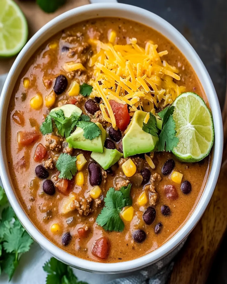 Cheesy Taco Soup First Image First Image
