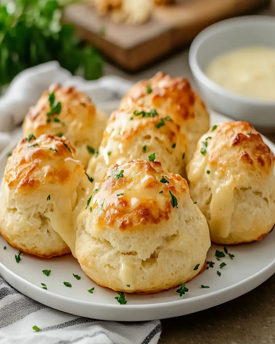 Pillsbury Biscuit Garlic Butter Cheese Bombs First Image First Image
