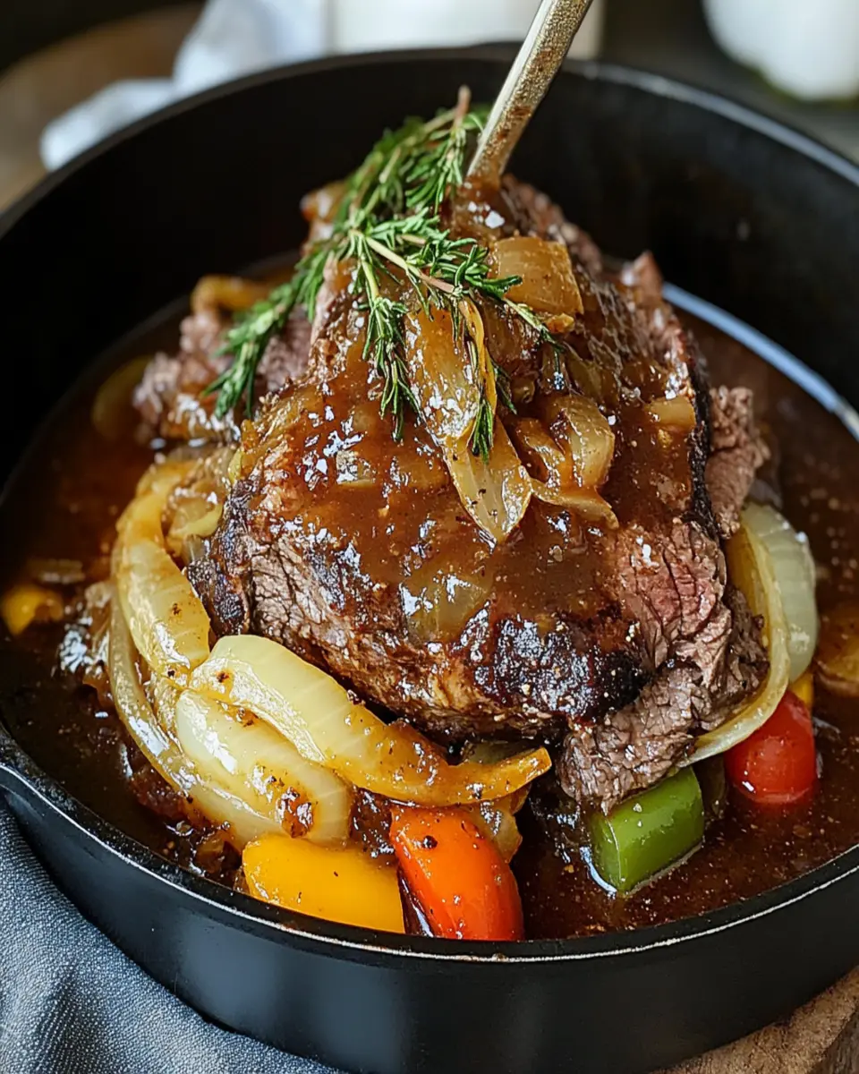 Chicago-Style Italian Butter Chuck Roast (Cast Iron) First Image First Image