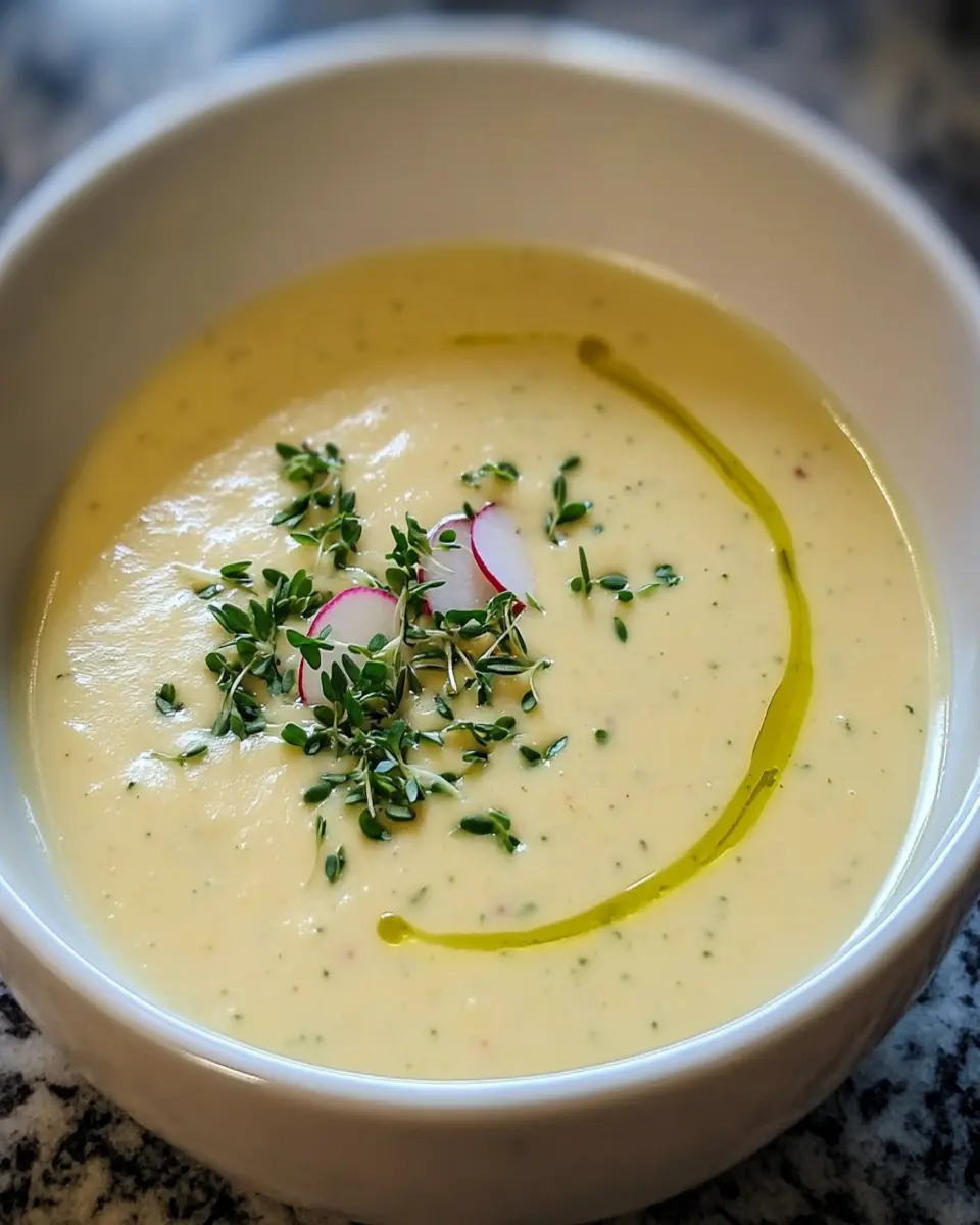 Healthy Cauliflower Soup First Image First Image