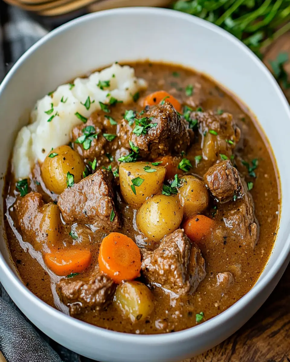 Stove Top Beef Stew First Image First Image