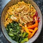 Potsticker Noodle Bowls Recipe First Image First Image
