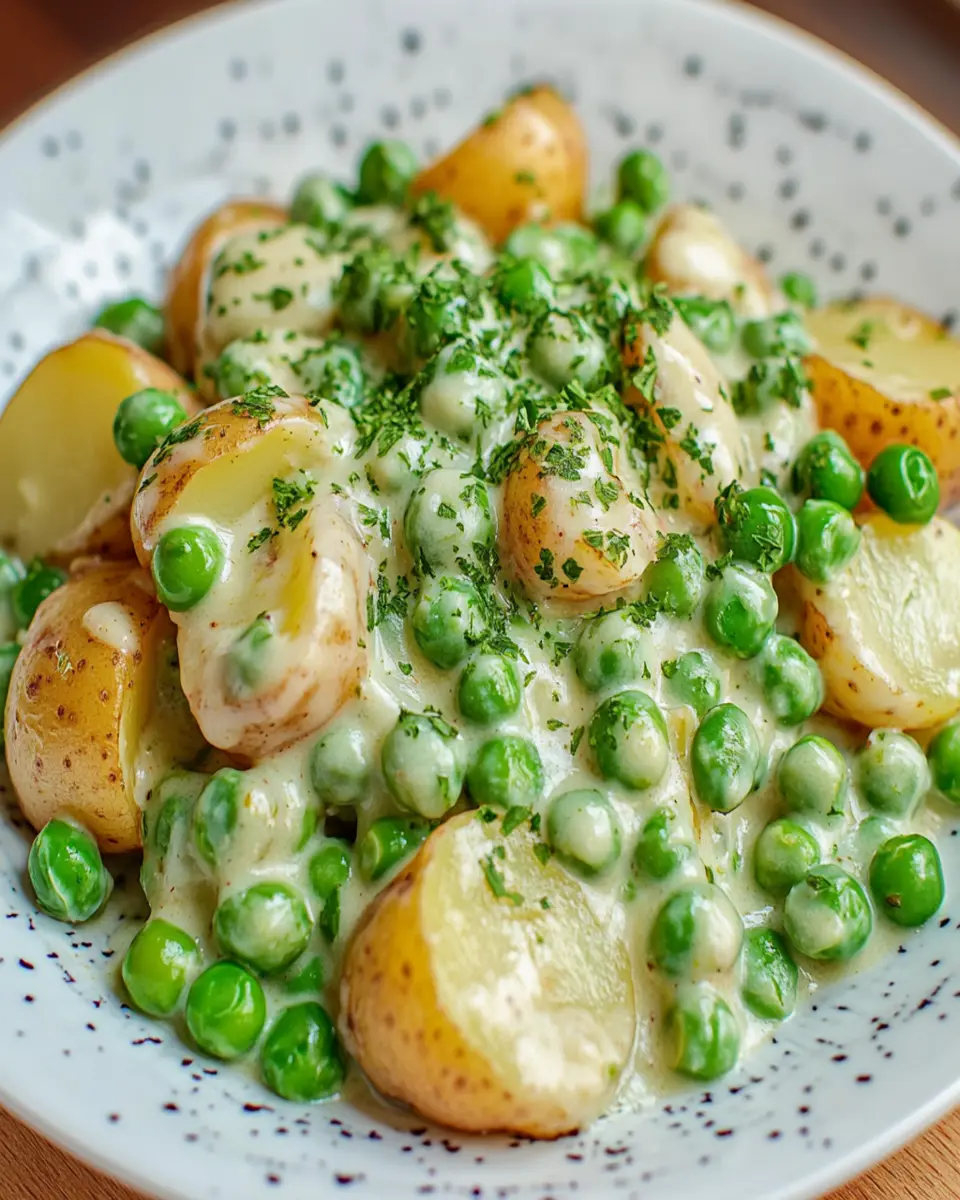 Creamed Peas and Potatoes First Image