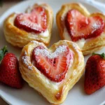 Strawberry Cream Cheese Heart Danishes First Image First Image