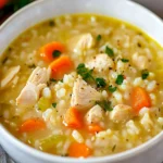 Easy Chicken and Rice Soup First Image First Image