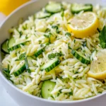 Light Cucumber Lemon Orzo Salad First Image First Image