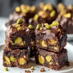 Pistachio Ferrero Rocher Brownies Recipe First Image First Image
