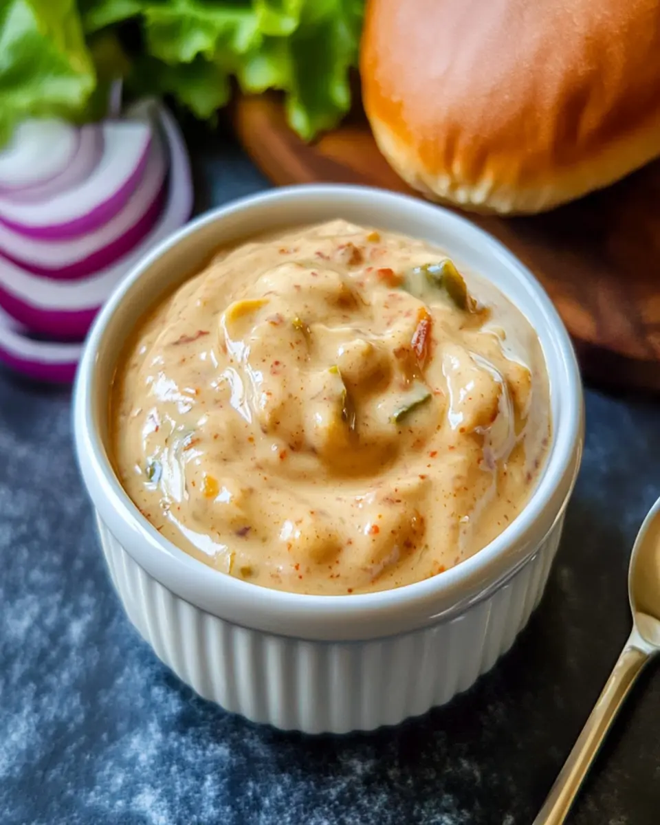 How to Make Burger Sauce First Image First Image