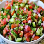 Persian Shirazi Salad First Image First Image