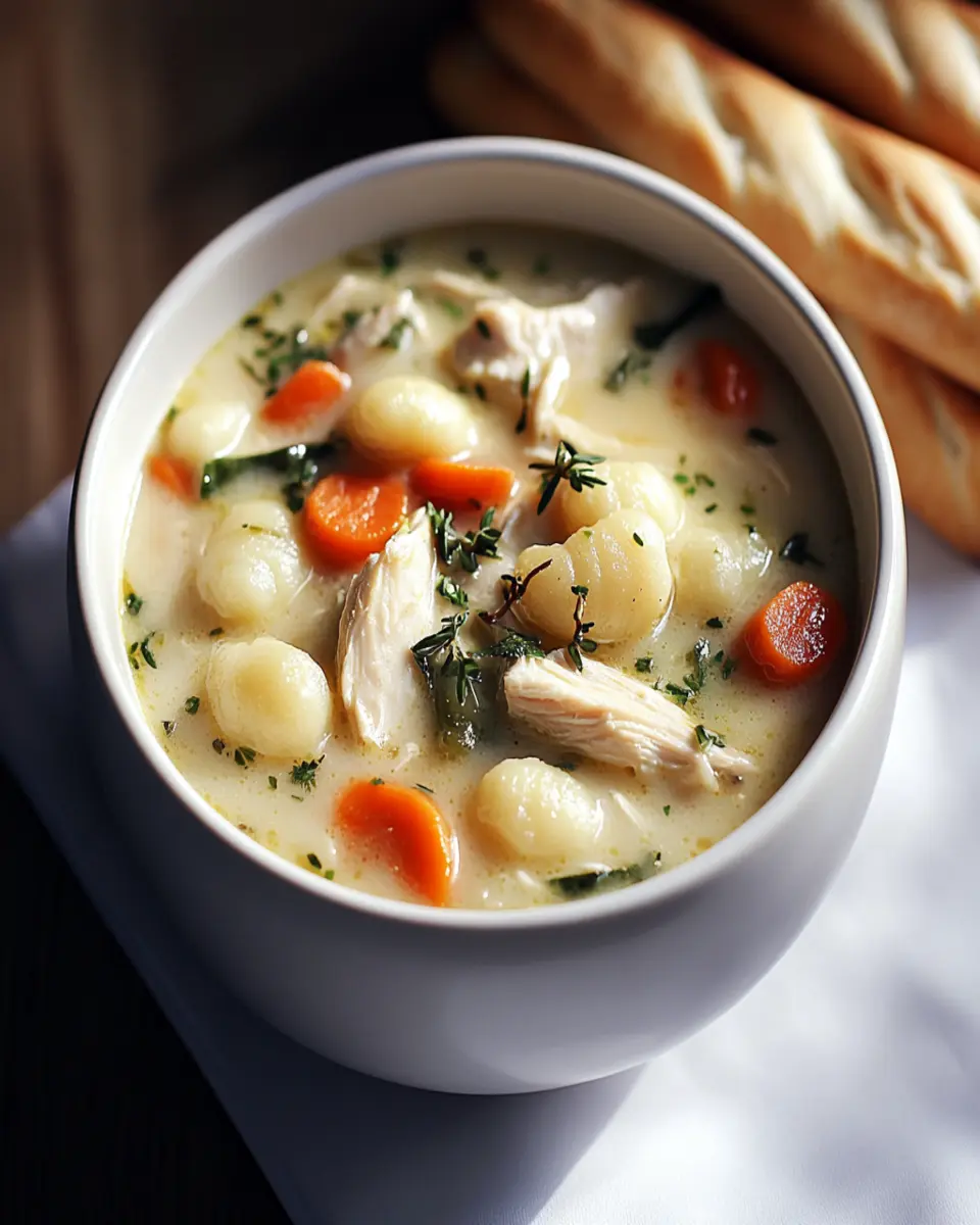Olive Garden Style Chicken & Gnocchi Soup First Image First Image