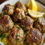 The Softest and Juiciest Greek Meatballs in Lemon Sauce First Image First Image