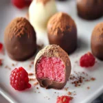 Chocolate Raspberry Truffles First Image First Image