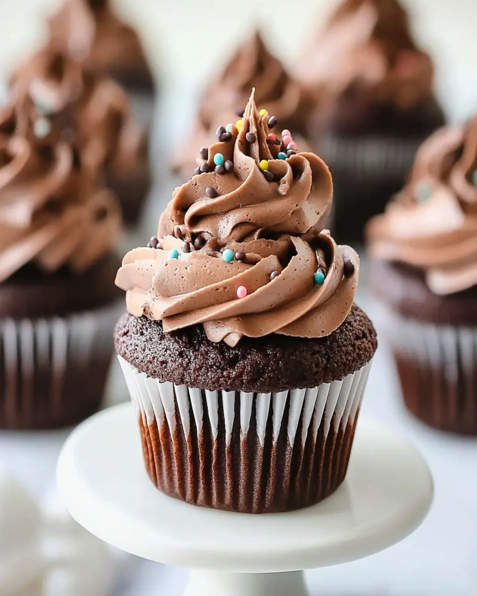 Easy Chocolate Cupcakes First Image First Image