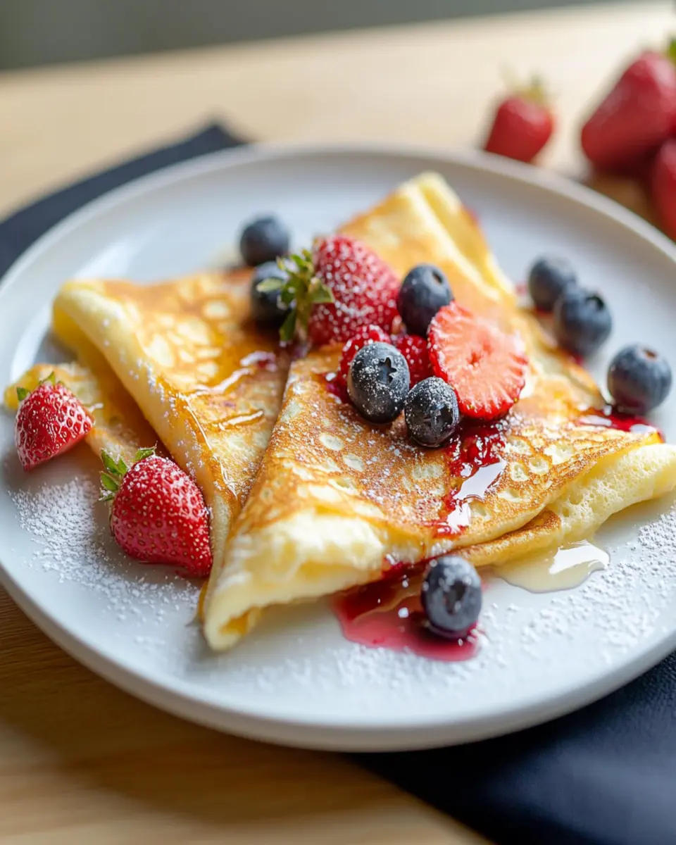 Cottage Cheese Crepes First Image First Image