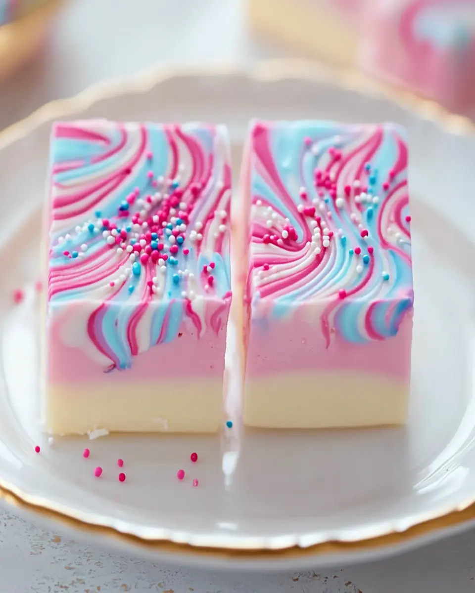 Cotton Candy Fudge First Image First Image