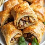 Chinese Style Mushroom Leek Pockets First Image First Image