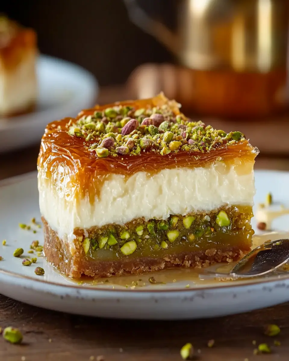Baklava Pistachio Cheesecake First Image First Image