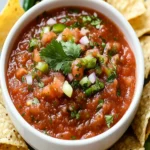 Homemade Salsa First Image First Image