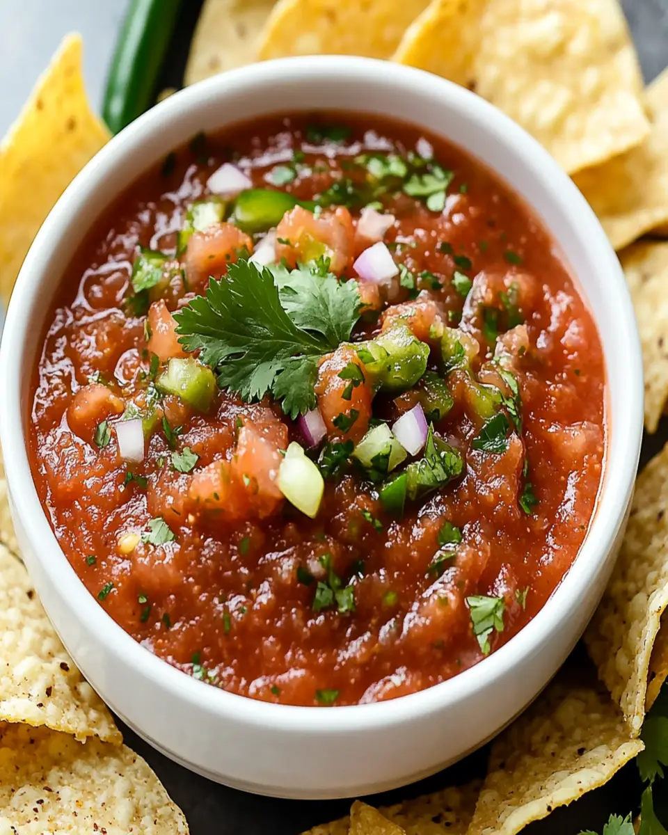 Homemade Salsa First Image First Image