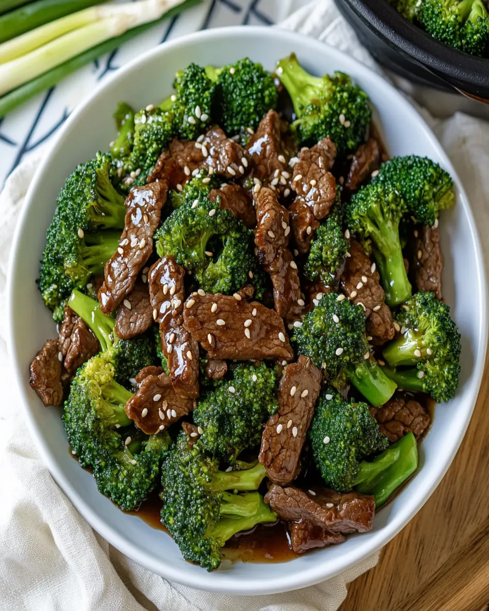Quick and Easy Beef and Broccoli First Image First Image
