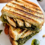 Irresistible Chicken Pesto Panini Sandwiches Recipe First Image First Image