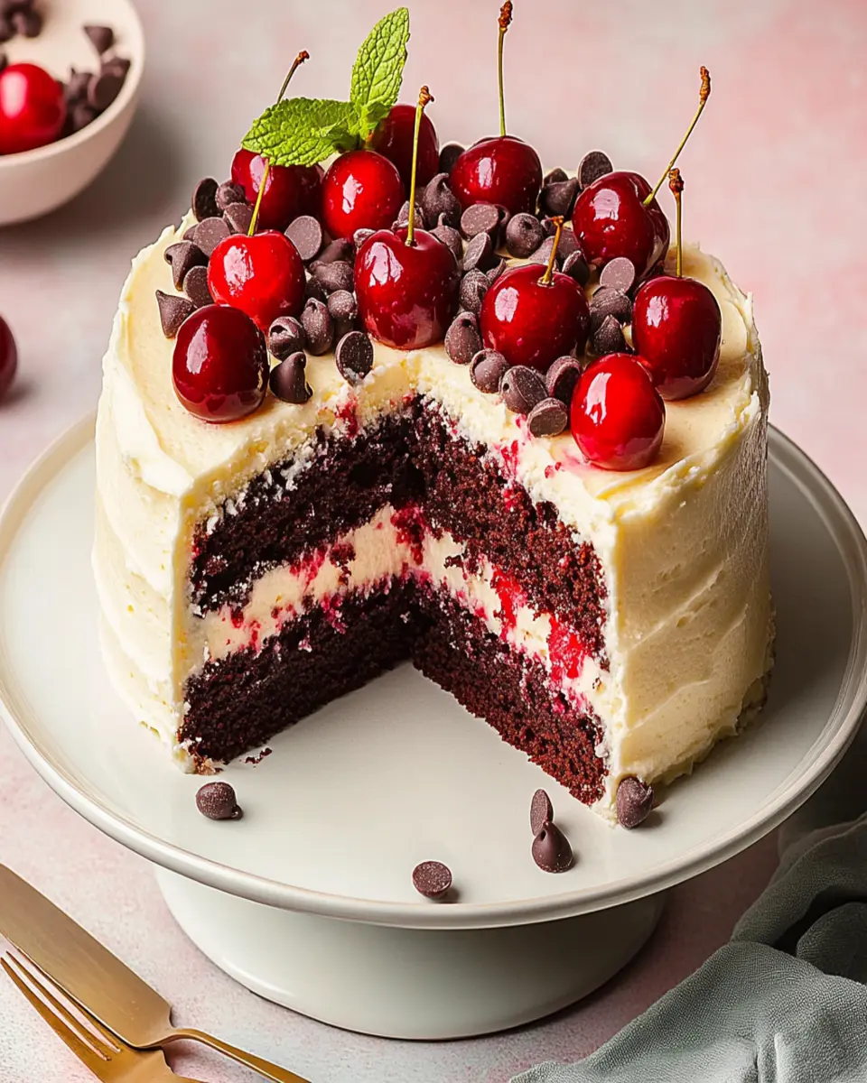 Irresistible Cherry Chip Cake Recipe for Sweet Moments First Image First Image