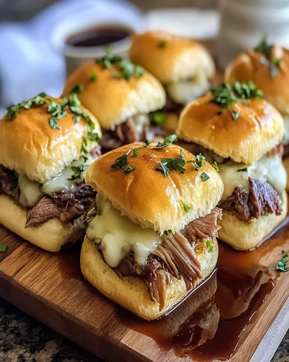 French Dip Sliders First Image First Image