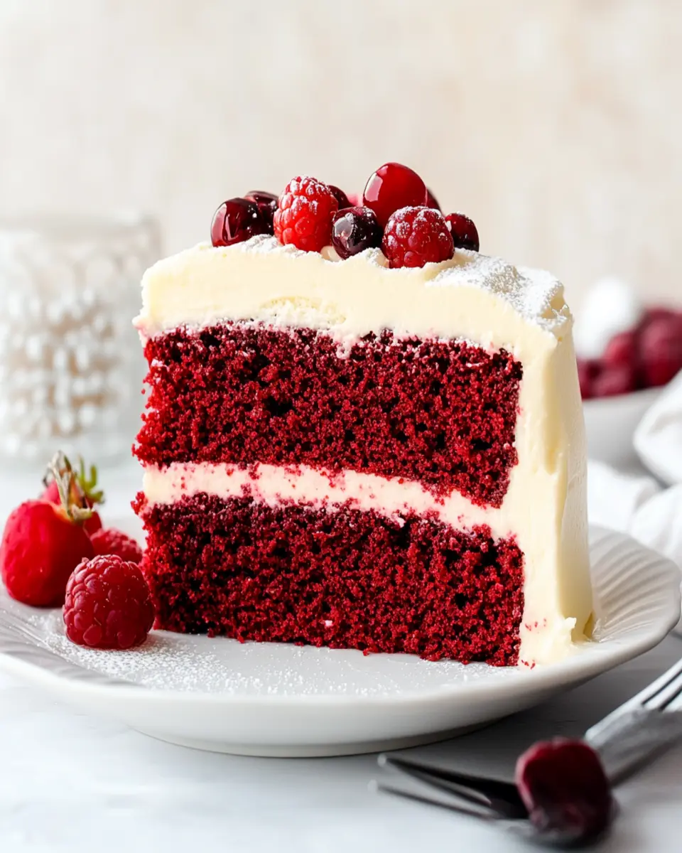 Easy Red Velvet Cake First Image First Image