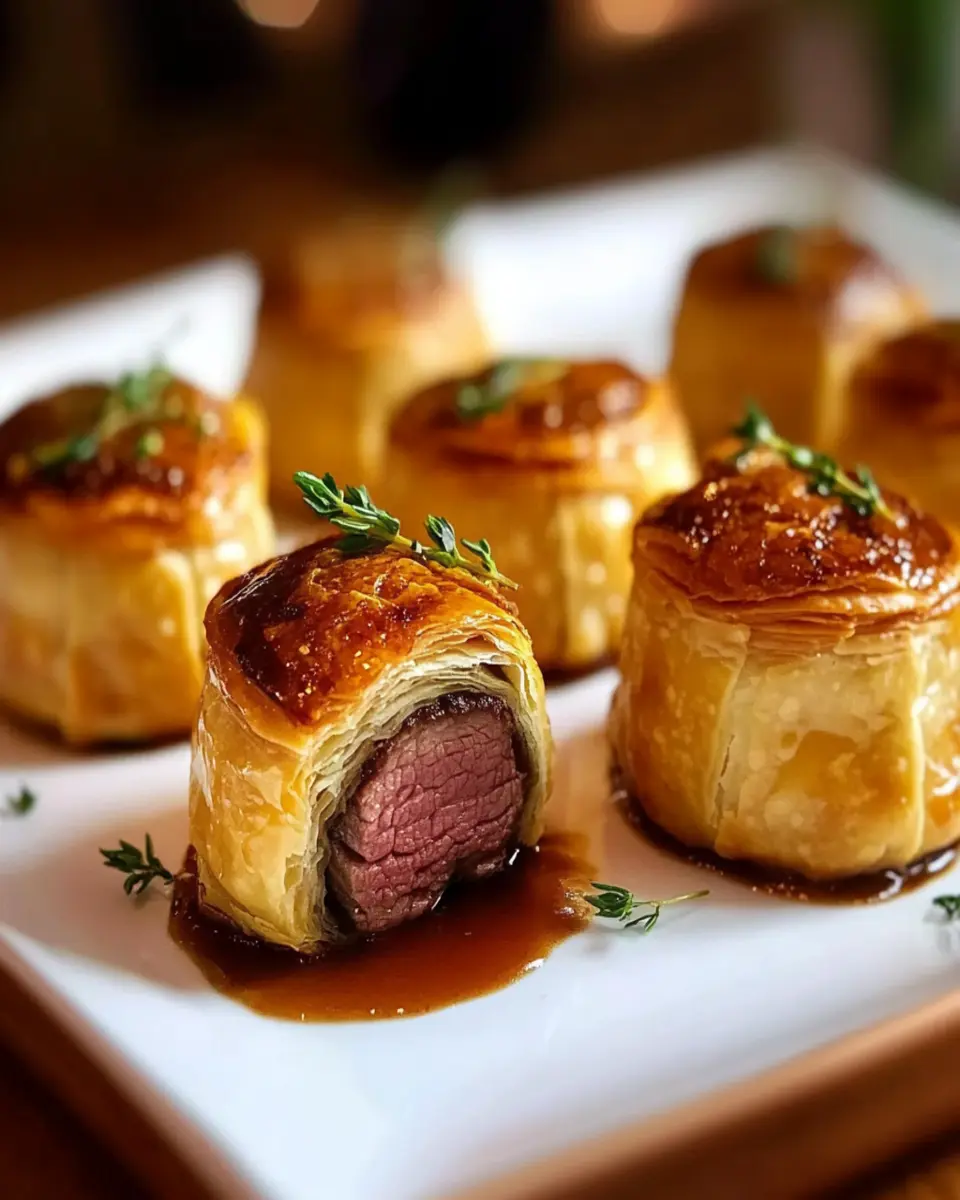 Mini Beef Wellington Bites First Image First Image