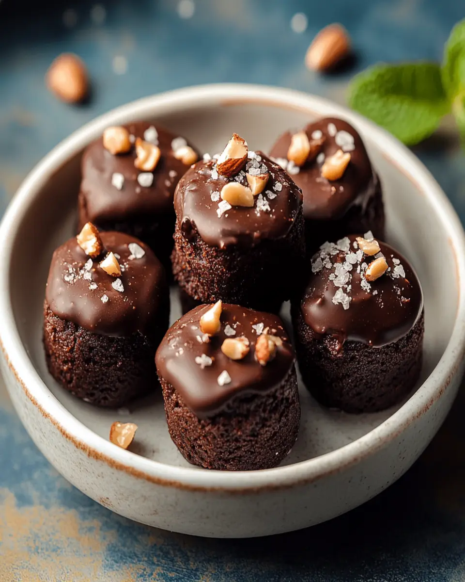 Healthy Date Brownie Bites (Flourless + No Sugar Added) First Image First Image
