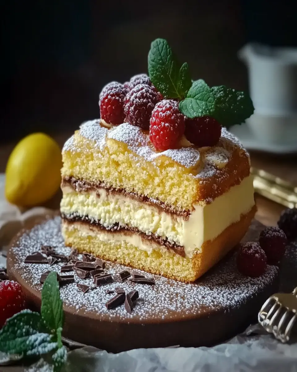 Karpatka Cake Recipe – A Creamy Polish Mountain Cake First Image First Image