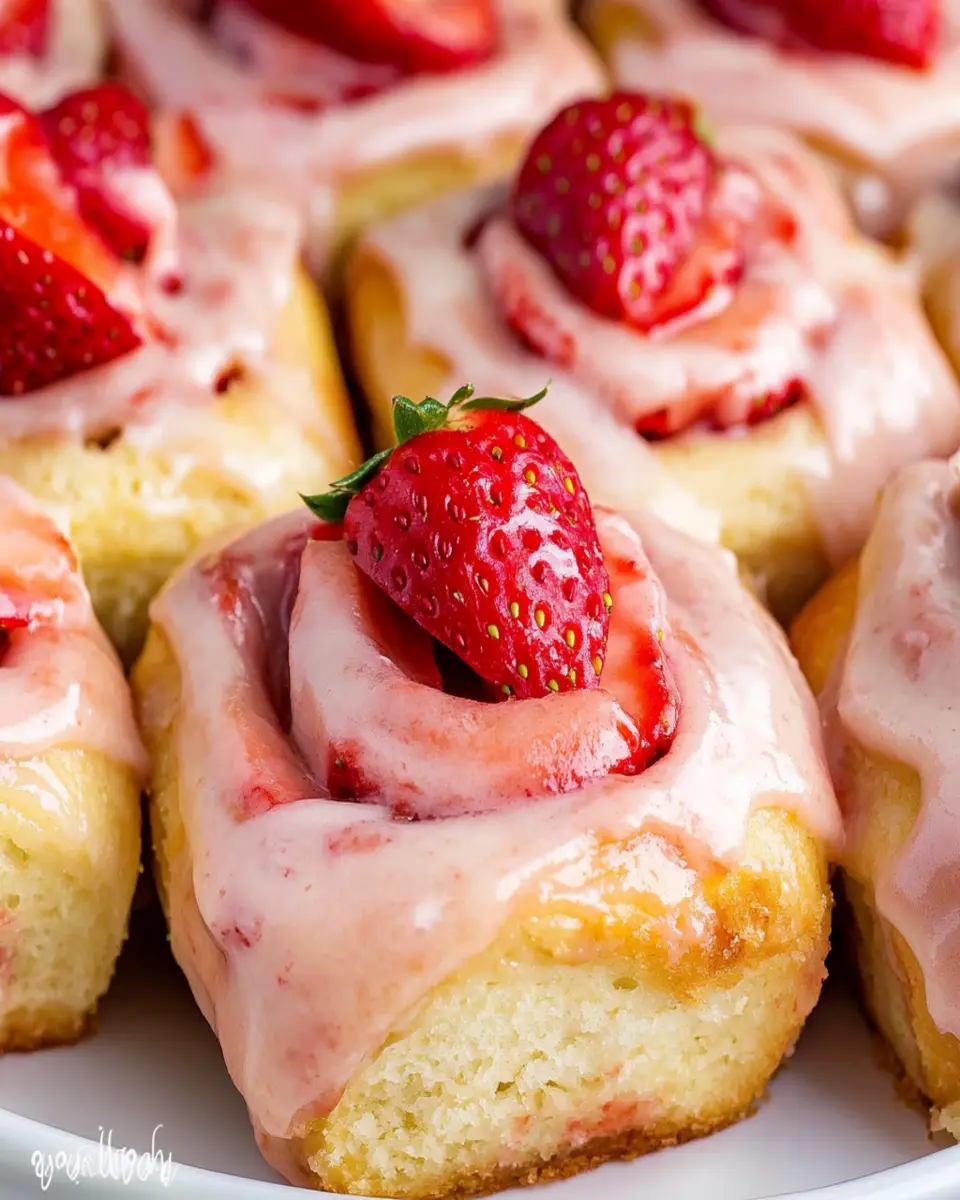 Strawberry Rolls First Image First Image