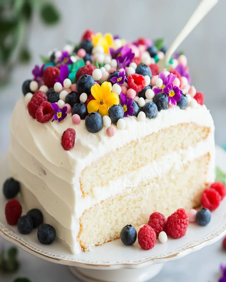 How to make Box Cake Better (White Cake) First Image First Image