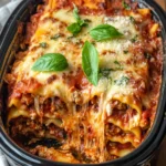 Crockpot Lasagna First Image First Image