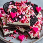 Valentine’s Day Oreo Cookie Bark First Image First Image
