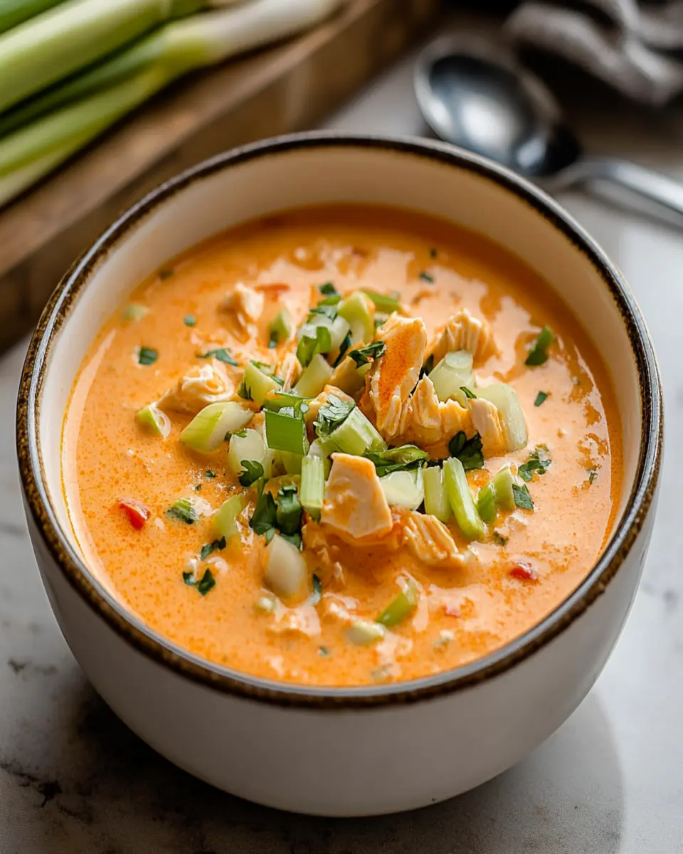 Irresistible Buffalo Chicken Soup Recipe for Comfort Food Lovers First Image First Image