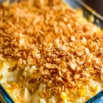 Hash Brown Casserole with Corn Flakes First Image First Image