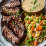 Easy Hibachi Steak with Fried Rice First Image First Image