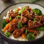 Sweet Honey Sesame Beef – Easy Weeknight Meal First Image First Image