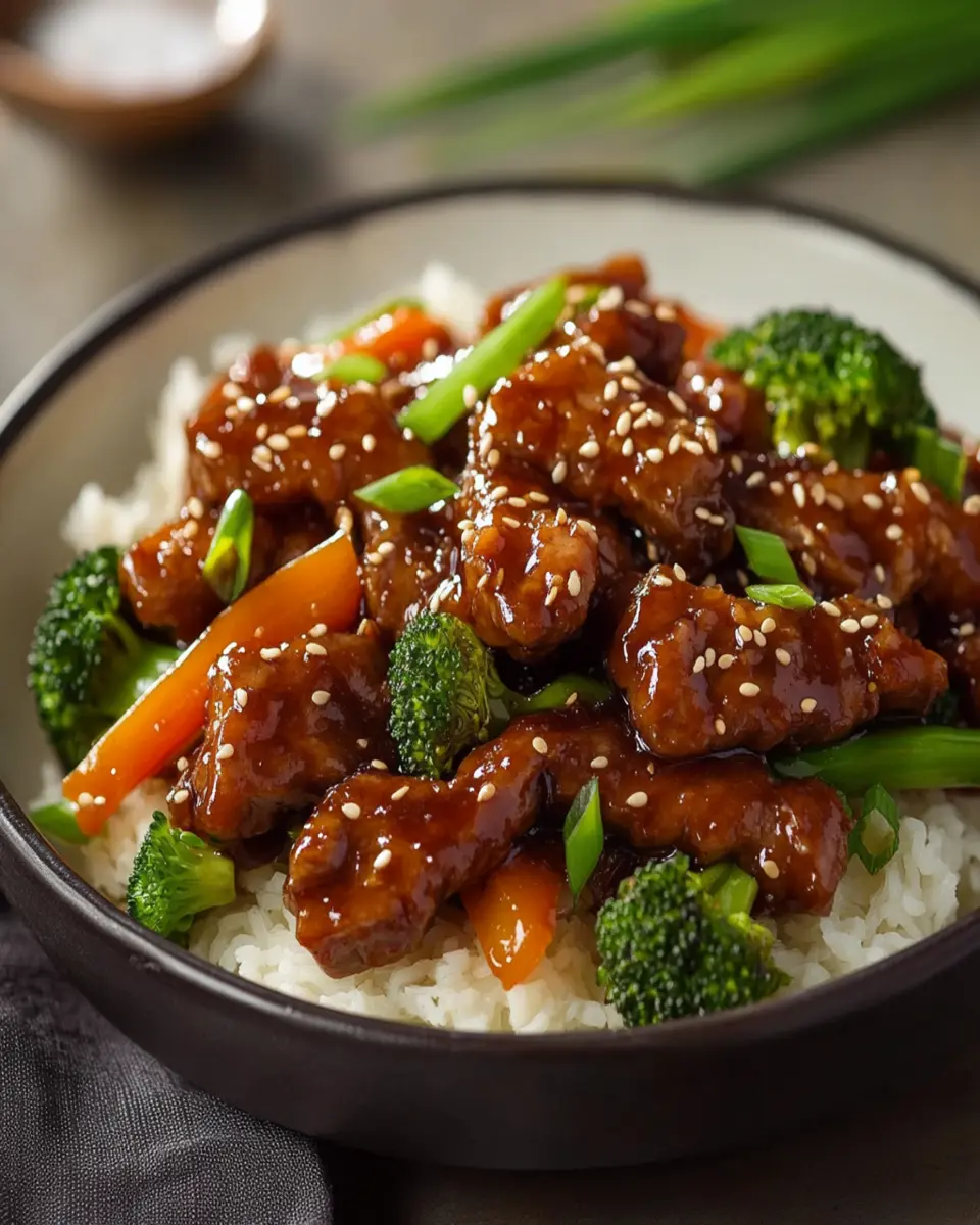Sweet Honey Sesame Beef – Easy Weeknight Meal First Image First Image