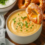 Easy Stove Top Pretzel Beer Cheese Dip First Image First Image