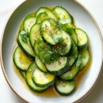 Marinated Cucumber & Avocado Salad First Image First Image