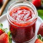 Strawberry Freezer Jam First Image First Image